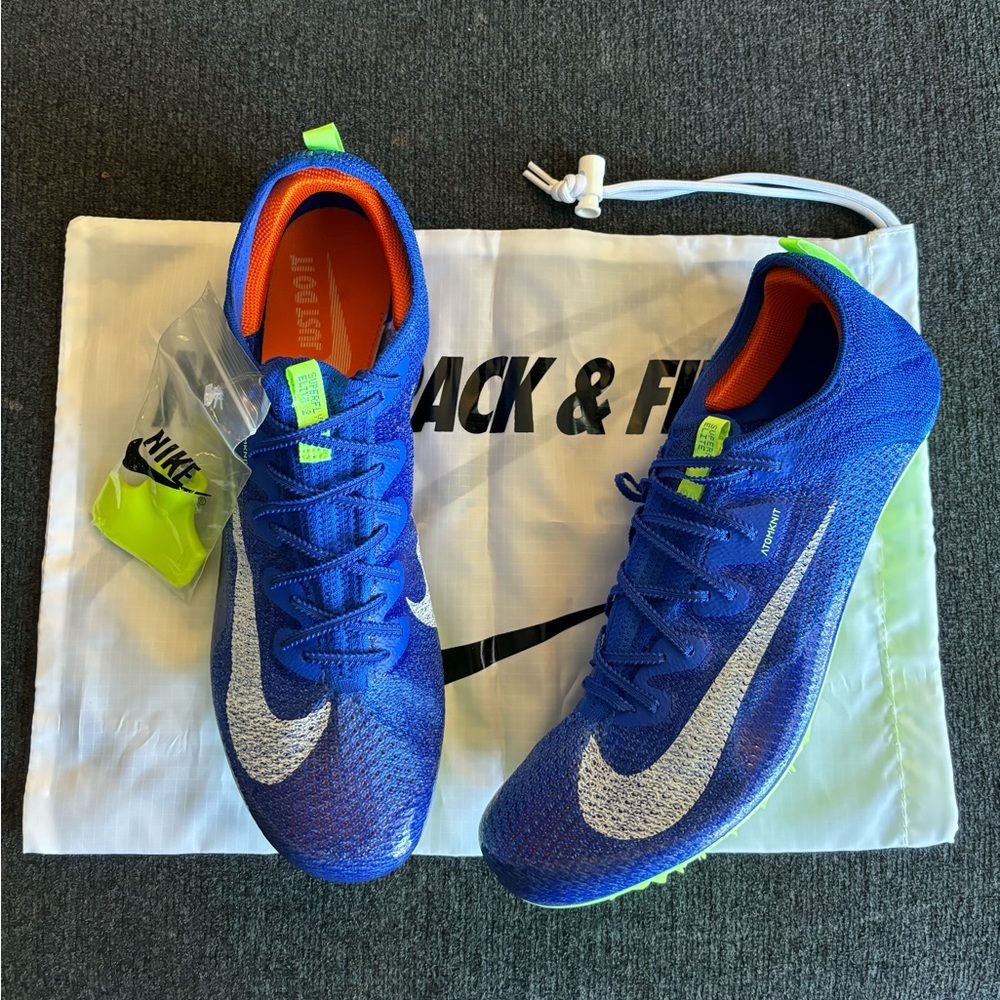 Nike Zoom SuperFly Elite 2 Track & Field Spike Shoes Size 14